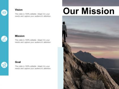 Our mission vision goal f382 ppt powerpoint presentation pictures brochure