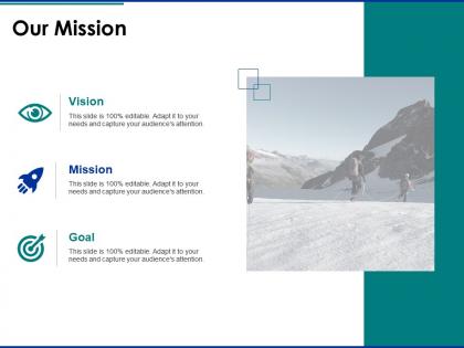 Our mission vision goal f402 ppt powerpoint presentation pictures rules