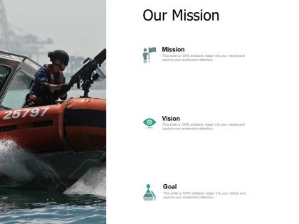 Our mission vision goal f806 ppt powerpoint presentation pictures