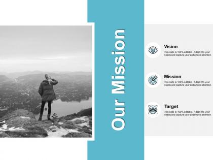 Our mission vision goal j137 ppt powerpoint presentation file layout