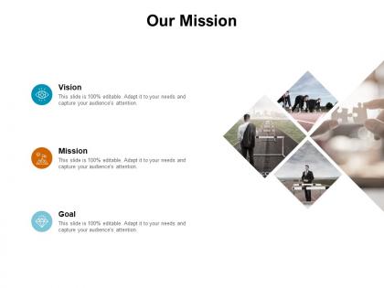 Our mission vision goal k365 ppt powerpoint presentation layout ideas