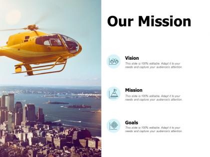 Our mission vision goal l455 ppt powerpoint presentation outline design ideas
