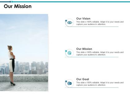 Our mission vision goal l757 ppt powerpoint presentation structure