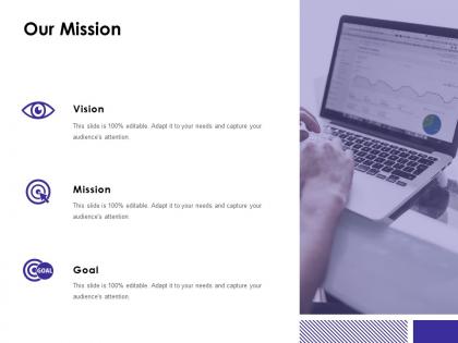 Our mission vision goals f808 ppt powerpoint presentation pictures slides
