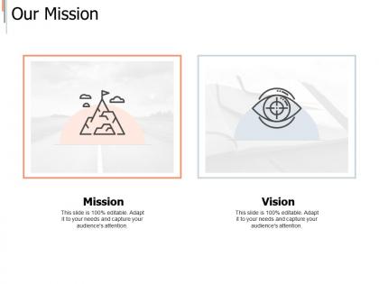 Our mission vision i282 ppt powerpoint presentation template infographic