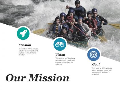 Our mission vision ppt inspiration graphics example