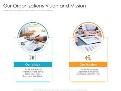 Our organizations vision and mission e procurement business elevator funding