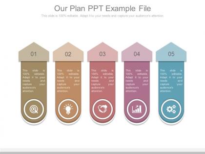 Our plan ppt example file