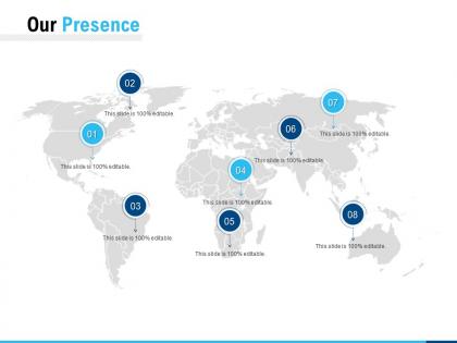Our presence location ppt powerpoint presentation inspiration mockup