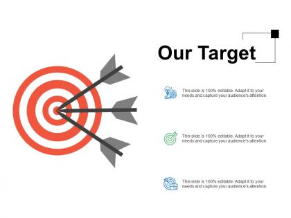 Our target acheivement f241 ppt powerpoint presentation professional influencers