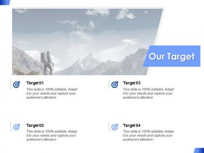 Our target acheivements f357 ppt powerpoint presentation pictures elements