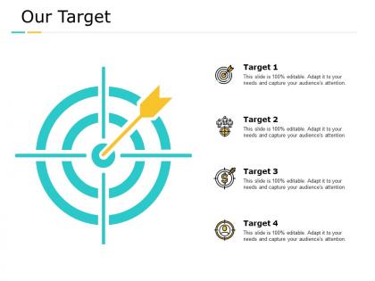 Our target arrows management c758 ppt powerpoint presentation summary clipart images