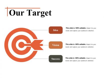 Our target powerpoint show