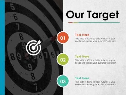 Our target ppt pictures background designs