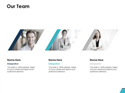 Our team communication l592 ppt powerpoint presentation icon influencers
