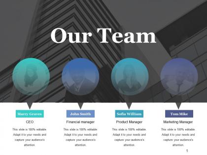Our team powerpoint slide templates 1