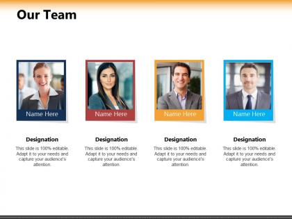 Our team ppt powerpoint presentation inspiration format