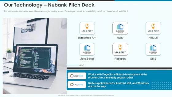 Our technology nubank pitch deck ppt slides graphics pictures