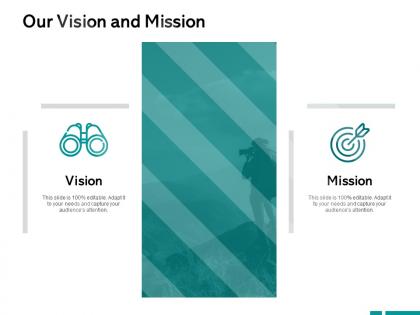 Our vision and mission a417 ppt powerpoint presentation inspiration graphics