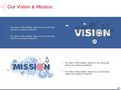 Our vision and mission ppt pictures background designs
