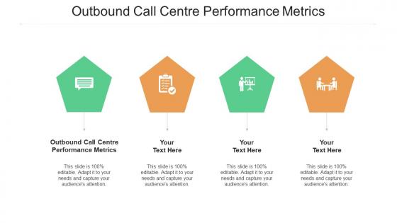 Outbound call centre performance metrics ppt powerpoint presentation show maker cpb