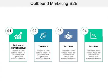 Outbound marketing b2b ppt powerpoint presentation styles background cpb