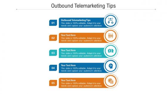 Outbound telemarketing tips ppt powerpoint presentation summary objects cpb