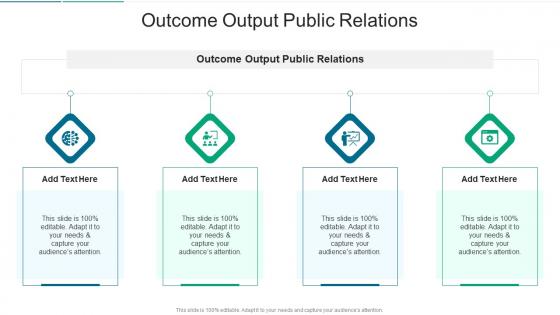 Outcome Output Public Relations In Powerpoint And Google Slides Cpb