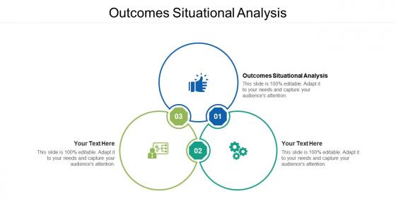 Outcomes situational analysis ppt powerpoint presentation styles graphics cpb