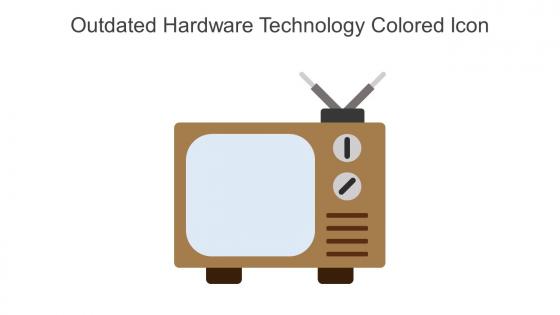 Outdated Hardware Technology Colored Icon In Powerpoint Pptx Png And Editable Eps Format