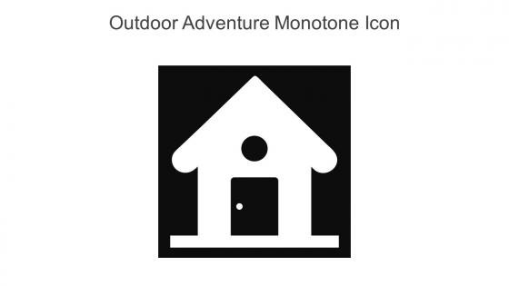 Outdoor Adventure Monotone Icon In Powerpoint Pptx Png And Editable Eps Format