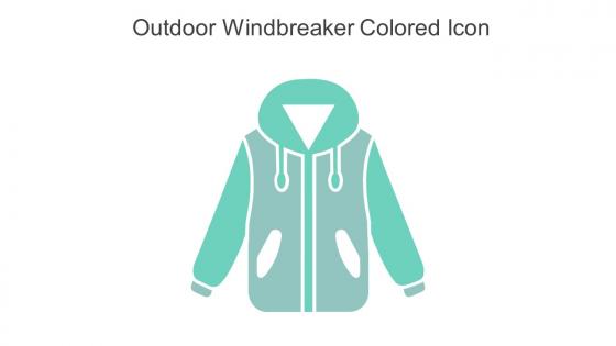 Outdoor Windbreaker Colored Icon In Powerpoint Pptx Png And Editable Eps Format