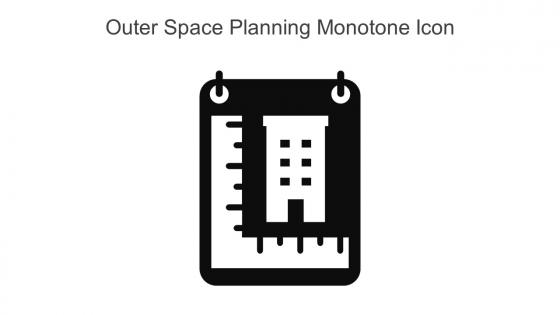 Outer Space Planning Monotone Icon In Powerpoint Pptx Png And Editable Eps Format