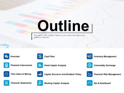 Outline working capital analysis ppt professional slide download