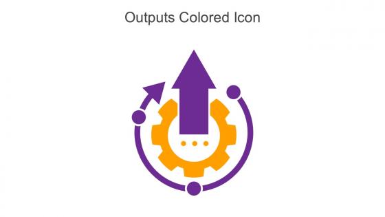 Outputs Colored Icon In Powerpoint Pptx Png And Editable Eps Format