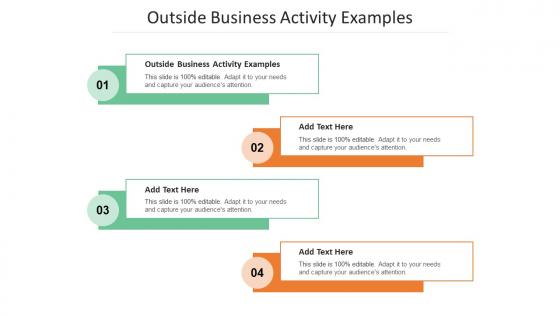 Outside Business Activity Examples In Powerpoint And Google Slides Cpb