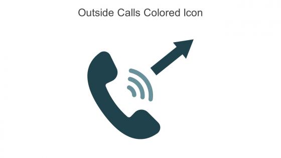 Outside Calls Colored Icon In Powerpoint Pptx Png And Editable Eps Format