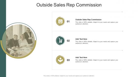 Outside Sales Rep Commission In Powerpoint And Google Slides Cpb