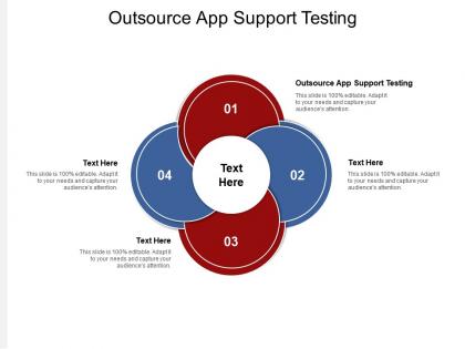 Outsource app support testing ppt powerpoint presentation show graphics pictures cpb