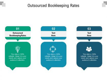 Outsourced bookkeeping rates ppt powerpoint presentation styles introduction cpb