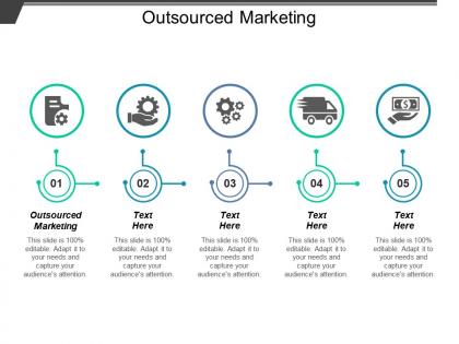 Outsourced marketing ppt powerpoint presentation icon deck cpb