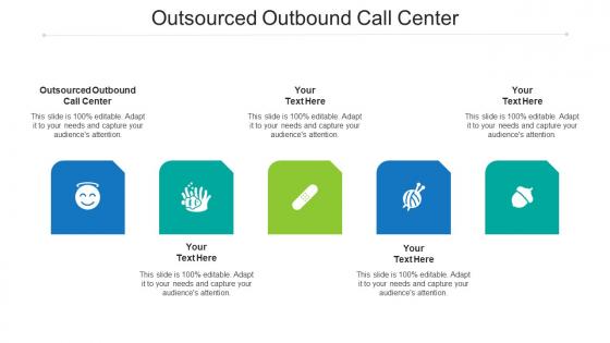 Outsourced outbound call center ppt powerpoint presentation outline aids cpb