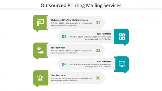 Outsourced printing mailing services ppt powerpoint presentation slide cpb