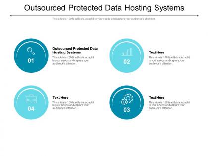 Outsourced protected data hosting systems ppt powerpoint pictures professional cpb
