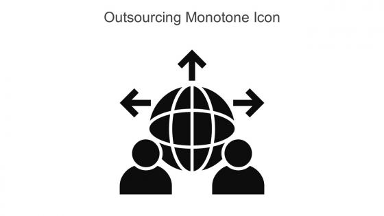 Outsourcing Monotone Icon In Powerpoint Pptx Png And Editable Eps Format