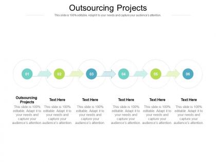 Outsourcing projects ppt powerpoint presentation pictures brochure cpb
