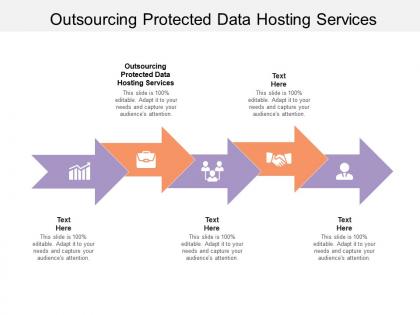 Outsourcing protected data hosting services ppt powerpoint presentation pictures model cpb