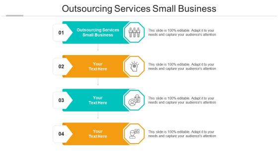 Outsourcing services small business ppt powerpoint presentation professional show cpb