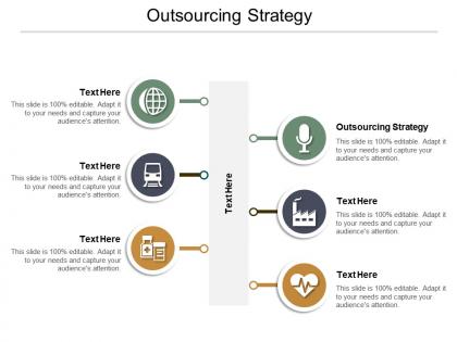 Outsourcing strategy ppt powerpoint presentation ideas example cpb