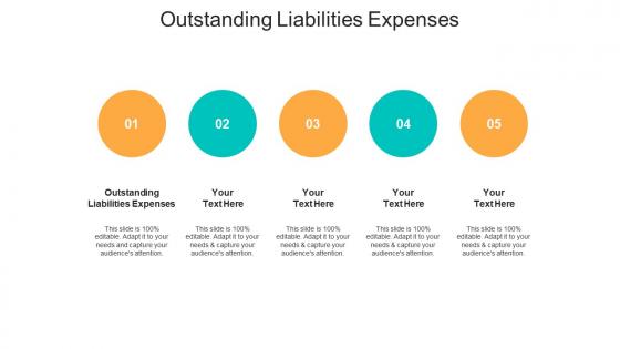 Outstanding liabilities expenses ppt powerpoint presentation file shapes cpb